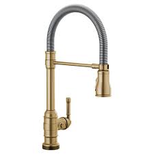 Choose from the options below. Delta 9690t Cz Dst Broderick One Handle Semi Pro Kitchen Faucet W Touch2o Champagne Bronze