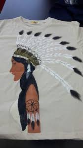 الرسم على التيشيرت في مقرر تصميم اﻻزياء للمتدربه شذا الحارثي art