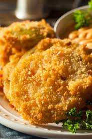 Fried Green Tomatoes Recipe A Crunchy Summer Ambrosia Recipe Green Tomato Recipes Fried Green Tomatoes Recipe Tomato Recipes