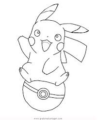 Raichu use a thunder stone. Pikachu Malvorlage Coloring And Malvorlagan