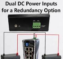 8 Port Industrial Gigabit POE Switch For Solar Installs, 12V–48V DC Input,  POE+ 30W Per Port, 90W-120W Total