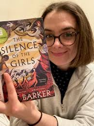 Miss Rix was enjoying 'Silence of the Girls' by Pat Barker which is a  retelling of the Trojan War from Briseis' point of view #OxtedReadingDay