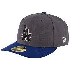 Men S Los Angeles Dodgers New Era Charcoal Navy Shader Melt 2 Low Profile 59fifty Fitted Hat Sport Fitness Fitted Hats Dodgers