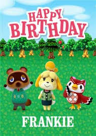 They provide players an opportunity to obtain specific items, including some that are not available any other way. Nintendo Animal Crossing Birthday Card Moonpig