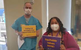 We voted YES for safe staffing