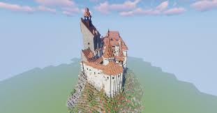 Princess ileana's house bran castle. I Recreated Bran Castle Also Known As Dracula S Castle In Minecraft What Do You Think Minecraft