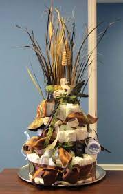 Pin By Heather Leonard On Projects To Try Camouflage Baby Shower Baby Shower Camo Baby Shower Decorations