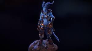 Warcraft Draenei Fanart By Pear Warcraft Pretty Cool Fan Art
