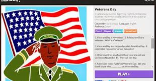 Veteran's day is an important observance in the united states, set aside for honoring and remembering men and women who have served in the armed forces. Us Citizenship Podcast A Veterans Day Kahoot And More