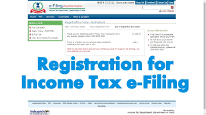 To register as an efiler: How To Create Account For Assessee In Income Tax E Filing Website In Order To Submit The Income Tax Returns Through Onlin Income Tax Income Income Tax Return