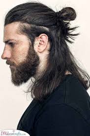 Just brush your hair up into a ponytail, divide it into equal strands and braid them. Best Long Hairstyles For Men Hairstyles For Men With Long Hair