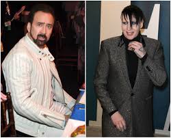 It was revealed that nicolas was the only guest at the wedding on facetime. Nicolas Cage Told Marilyn Manson About His Gambling Spin