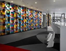 Vibrant Sherwin Williams Office Interior Design In Malaysia Commercial Interior Design News Office Interior Design Retail Design Retail Design Blog