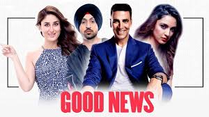 Goodnews Bolywood Upcoming Movie Movie Poster New Hindi Movie Bollywood Movie Good News