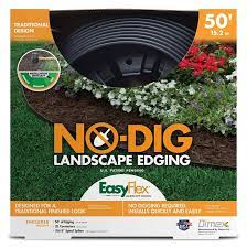 If you're looking for lawn edging that's simple to install, this design is a winner. Dimex 3000 50 4 Easyflex No Dig Landscape Edging Kit At Sutherlands