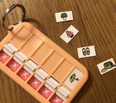 学校から帰るときの忘れ物チェック用キーホルダーを作った話 なちゅ note 忘れ物 キーホルダー 療育