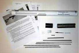 Damaged captured sterlings and sterling spare parts kits became common. Sterling Mk4 Build Kit