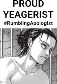 Yëagerist's list ( all 1 ). Proud Yeagerist Rumbling Apologist Shirt Tshirt Shoping Online