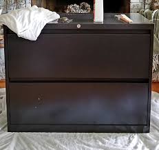 Painting a wood file cabinet. How To Update A Metal File Cabinet Postcards From The Ridge