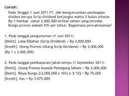 Ayat jurnal untuk dividen kas. Perlakuan Akuntansi Pembagian Dividen Semua Jenis Dividen Kas Dividen Surat Berharga Dividen Saham Ppt Download