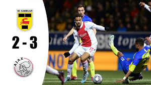 Er wurde 1964 gegründet und bezieht . Sc Cambuur Vs Ajax 2 3 Full Extended Highlights All Goals 2022 Hd Ajax Vs Cambuur 3 2 All Goals Youtube