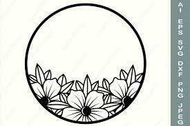 Free Free 114 Simple Flower Circle Svg Free SVG PNG EPS DXF File