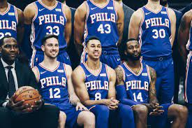 Aclee's profile picture sums it up best. Philadelphia 76ers On Twitter 2018 19 Team Photo Cheesin Heretheycome