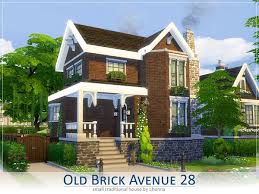 Lhonna S Old Brick Avenue 28 Sims 4 Houses Sims House Sims 4 House Design