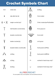 how to read crochet diagrams allfreecrochet com