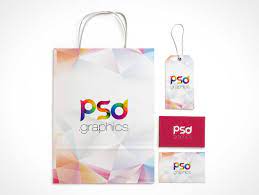 Download Shopping Bag Label Brand Identity Psd Mockup Psd Mockups