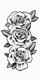 Rosas Sombreadas Rose Drawing Tattoo Tattoo Stencils Rose Tattoo Design