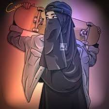 Foto animasi tomboy gambar animasi wanita berhijab tomboy. 13 Tomboy Ideas Taekwondo Girl Hijab Drawing Islamic Cartoon