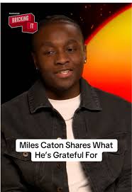 Miles Caton and His Mom