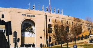 Bird On The Run Pittsburgh Pitt Stadium Three Rivers Stadium Pitt Panthers Pittsburgh Panthers