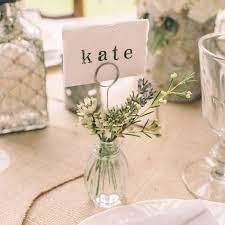 15 Super Creative Wedding Place Card Ideas You Ll Love The Gilded Gown Place Card Holders Wedding Card Table Wedding Creative Place Cards Wedding