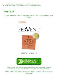 4.8 out of 5 stars. Download Epub Fervent Pdf Read Online