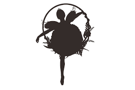 Download Ballerina Silhouette Graphic By Widyaav Creative Fabrica SVG Cut Files
