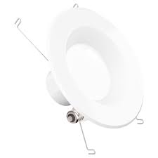 Lumary wifi smart led ceiling light. Sunco Lighting 5 6 Inch Led Recessed Downlight Smooth Trim Dimmable 13w 75w 965 Lm 4000k Cool White Damp Rated Simple Retrofit Installation Ul Energy Star Walmart Com Walmart Com
