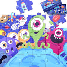 Usa daily crossword fans are in luck—there's a nearly inexhaustible supply of crossword puzzles online, and most of them are free. Iplay Ilearn 75pcs Kids Jumbo Floor Puzzles The Monster Jigsaw Puzzles Space Learning Toys Educational Gift For 3 4 5 6 7 8 Year Olds Boys Girls Toddlers Preschoolers Children Buy Online