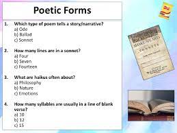 Florida maine shares a border only with new hamp. The Ultimate Poetry Quiz 40 Questions Teaching Resources