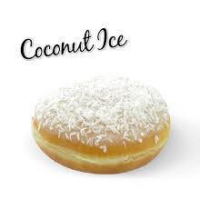 Coconut Ice August 2013 Food Krispy Kreme Donuts Donut Shop