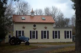 But after spotting a copper roof on another house, i was smitten. Roof Replacement Metallic Copper Drexel G Tech Standing Seam Metal Roof And Cupola Installation In Wyckoff Nj Installing Standing Seam Metal Roof Over Barn Style Home