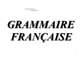 Para os verbos regulares, também há ainda algumas exceções, mas nada complicado: Pdf Gramatica Francesa Por Paya Frank Grammaire Grammaire Francaise Francaise Carlos Reyes Academia Edu