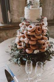 Winter Wedding Decoration Wedding Donuts Doughnut Wedding Cake Fall Wedding Cakes