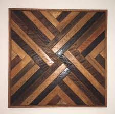 Reclaimed Lath Wood Criss Cross Wall Art Wood Art Design Reclaimed Wood Wall Art Wood Wall Art Diy