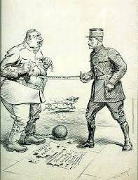 Anhand einer lernaufgabe wird eine karikatur zum friedensprozess von paris bzw. Pariser Friedenskonferenz 1919 Wikiwand