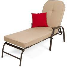 Check spelling or type a new query. Best Choice Products Adjustable Outdoor Chaise Lounge Chair For Patio Poolside W Uv Resistant Cushion Brown Beige Walmart Com Walmart Com
