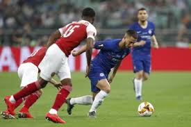 Chelsea's belgian midfielder eden hazard (2r) celebrates his goal in the penalty shootout during the uefa europa. Europa League Final Chelsea Vs Arsenal Live Score Commentary Line Ups Team Chelsea 4 1 Arsenal Hazard Giroud Pedro Goals Give Chelsea Europa League Glory Sportstar