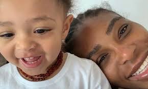 In the hopman cup mixed doubles in perth, qai qai was there. Serena Williams Daughter Olympia Reacts To Mom S Baking Failure