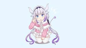 Название (англ.) miss kobayashi's dragon maid. Hd Wallpaper Miss Kobayashi S Dragon Maid Kanna Kamui Kobayashi San Chi No Maid Dragon Wallpaper Flare